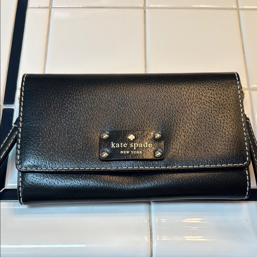Kate Spade Black Leather Women's Bag